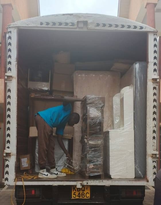 Professional moving truck in Nairobi